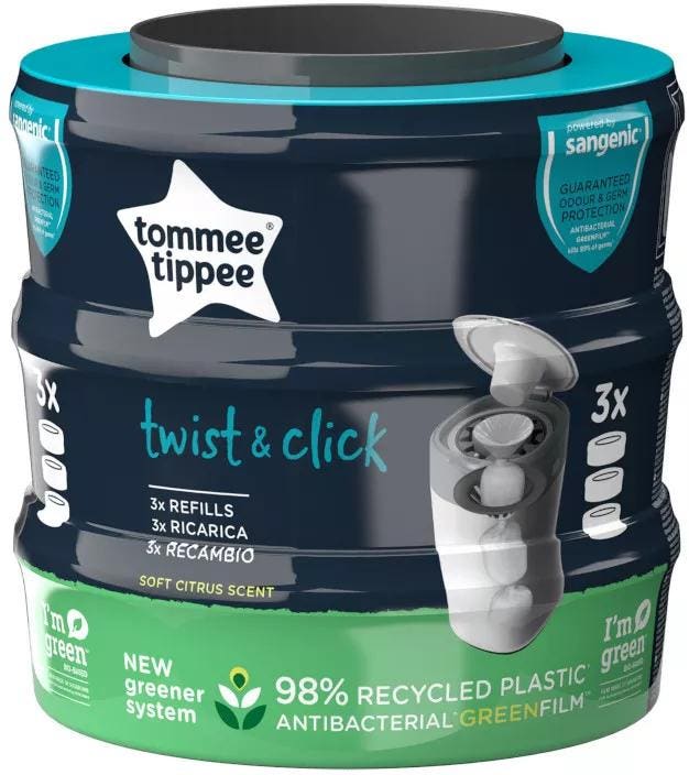 Tommee Tippee Pack Recambios Twist Click 3uds