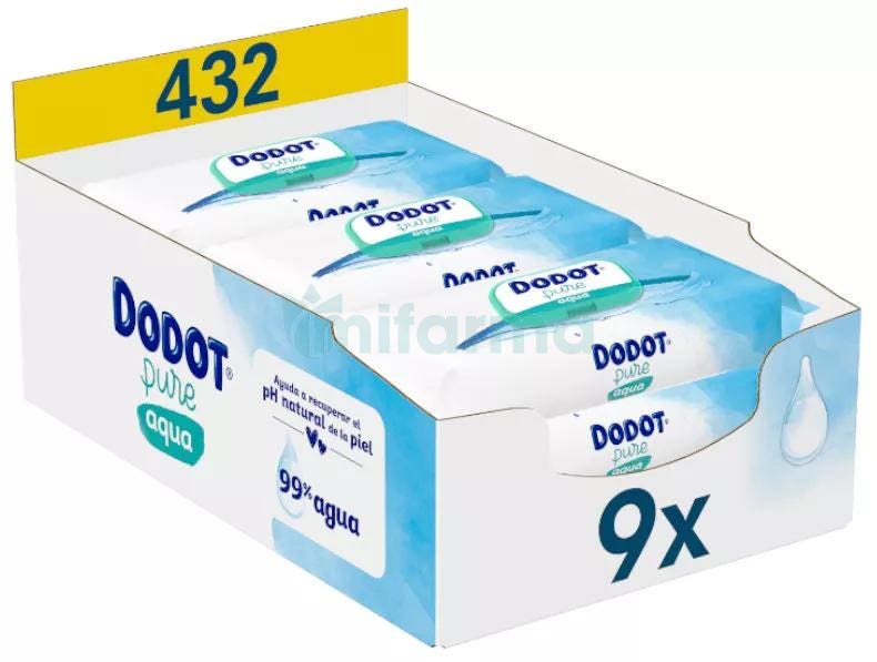 Dodot Aqua Pure Baby Wipes 144 Units