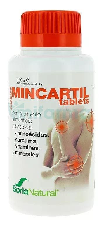 Mincartil Reforzado Soria Natural 180 Comprimidos