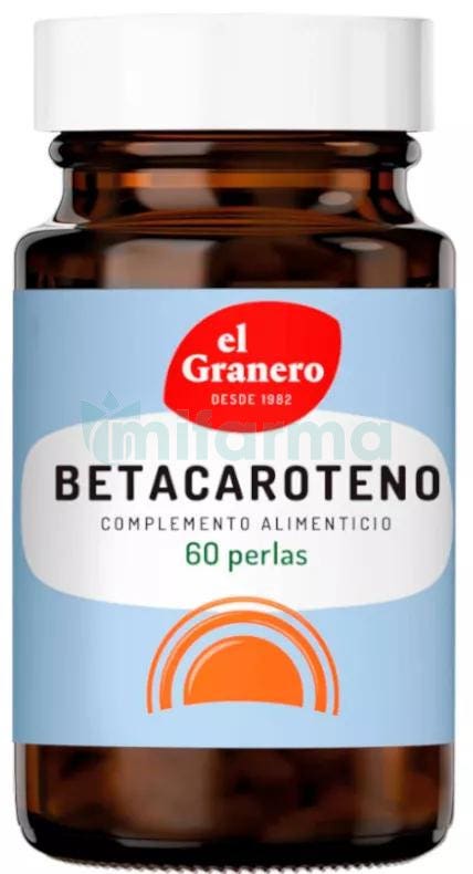 Betacaroteno 330mg El Granero Integral 60 Perlas