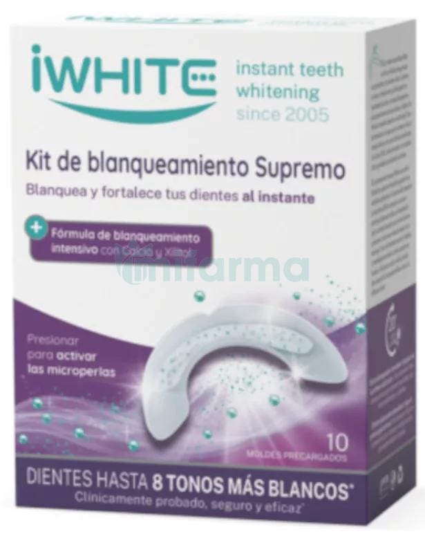 Iwhite2 Kit De Blanqueamiento Profesional instant 10 Moldes