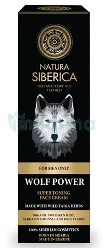 Crema Hombre Supertonificante El Poder del Lobo Natura Siberica 50ml