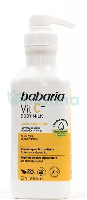 Babaria Body Milk Vitamin C 500ml