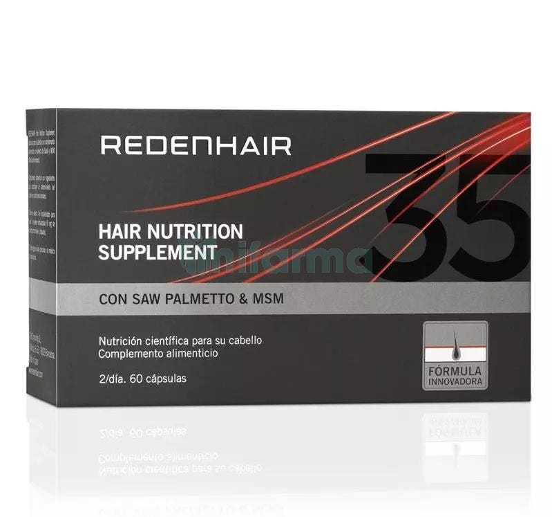 Redenhair Complemento Alimenticio Hair Nutrition 60 Capsulas
