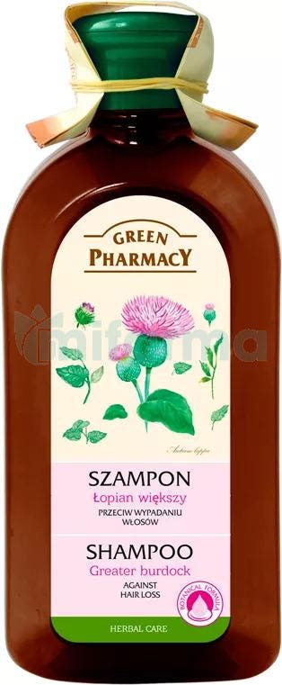 Champu Anticaida con Bardana Green Pharmacy 350ml
