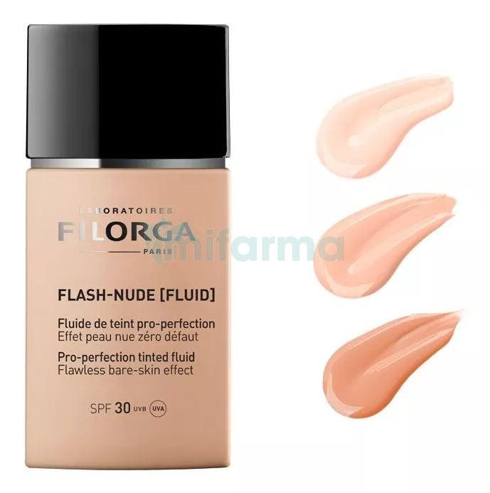 Filorga Base Maquillaje Fluida Flash Nude Tono 02 Gold 30ml
