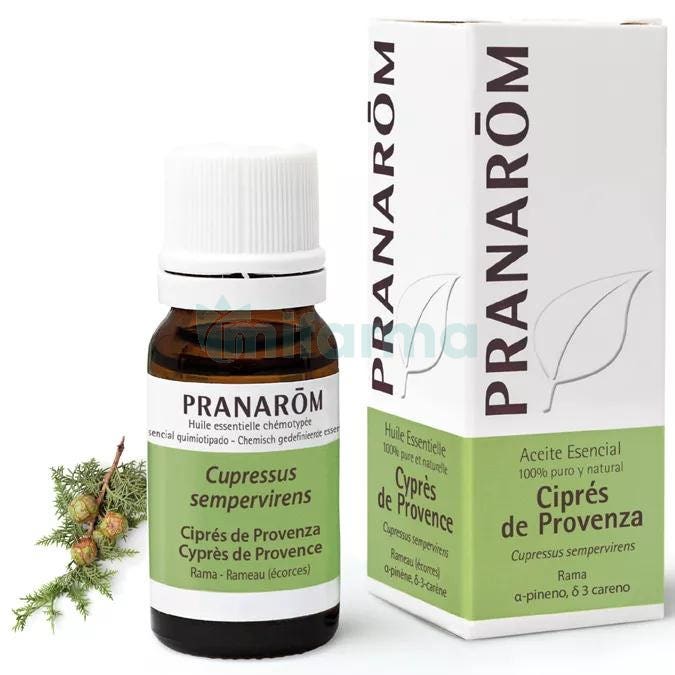 Aceite Esencial de Cipres de Provenza Pranarom 10 ml.