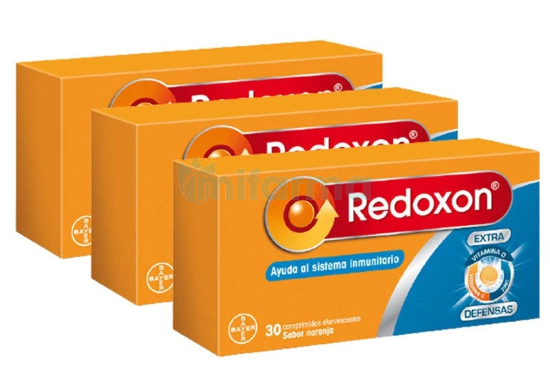 Redoxon Extra Defensas Efervescentes 3x30 Comprimidos