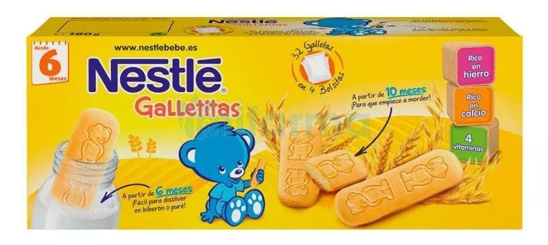Nestle Galletitas 6m 180gr