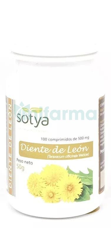 Sotya Diente de Leon 500 mg 100 Comprimidos