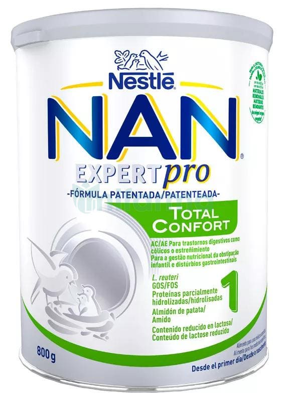 Leche Nestle Nan Confort Total ACAE 0m 800gr