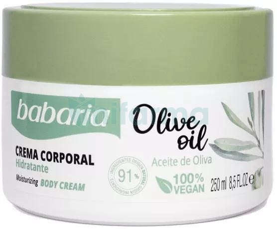 Babaria Crema Corporal Hidratante Aceite Oliva 250 ml