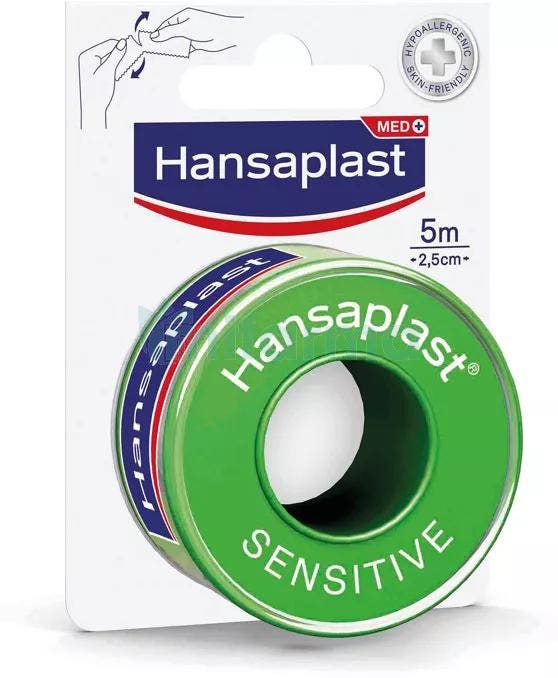 Hansaplast Sensitive Plaster 5m x 2,5cm
