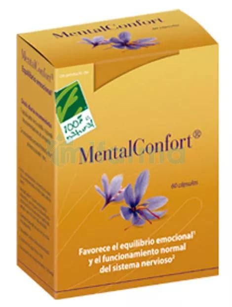 Mental Confort 100 Natural 60 Capsulas Vegetales