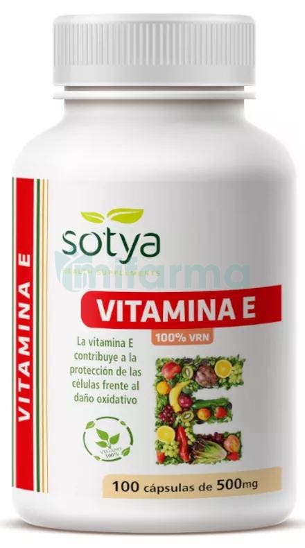 Sotya Vitamina E 100 550 mg 100 Capsulas