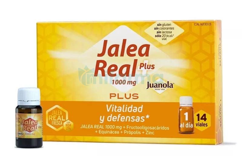 Juanola Jalea Real Plus 1000mg 14 Viales