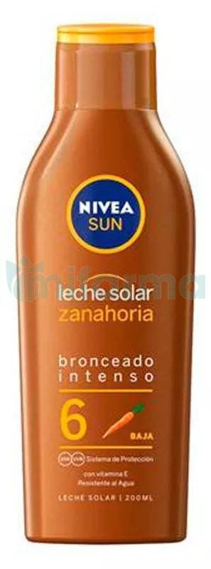 Leche Solar Zanahoria SPF6 Nivea Sun 200ml