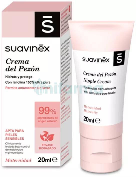 Suavinex Crema Cuidado Del Pezon 20ml