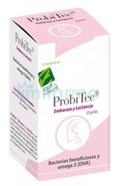 ProbiTec Embarazo y Lactancia 100 Natural 30 Capsulas