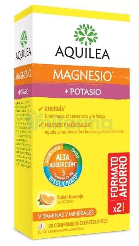 Aquilea Magnesio Potasio 28 Comprimidos