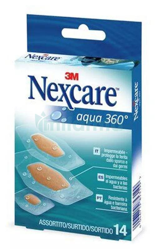 Nexcare 3M Aqua 360. 14 Uds Surtidas