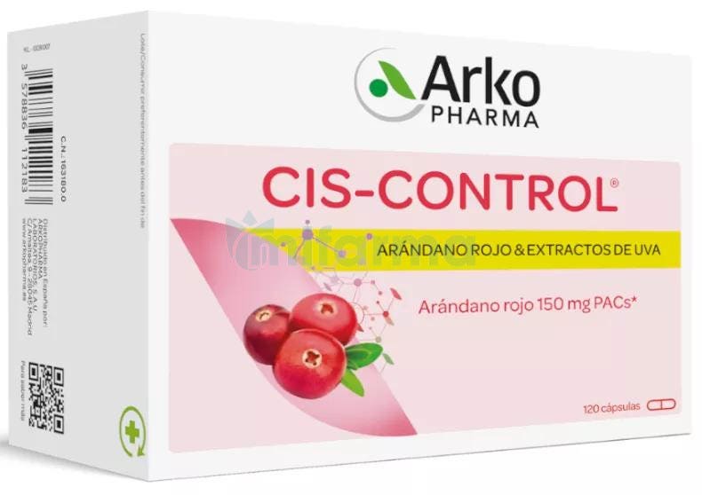 Cis-Control Cranberola 120 Capsulas Arkopharma