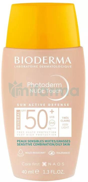 Bioderma Photoderm Nude Touch (SPF50) Color Muy Claro 40ml