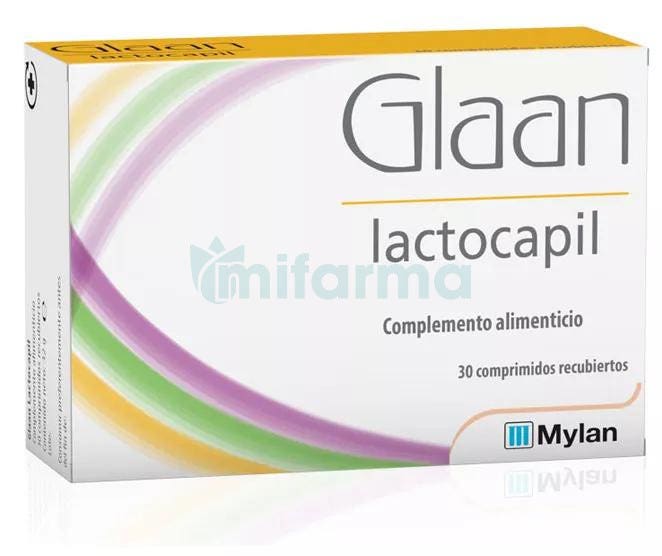 Mylan Glaan Lactocapil 30 Comprimidos