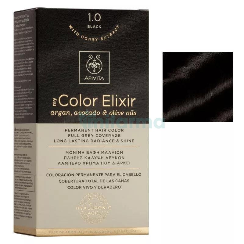 Tinte My Color Elixir Apivita N1.0 Negro