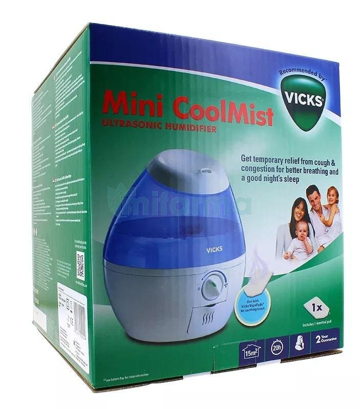 Vicks Humidificateur ultrasonique Mini Cool Mist