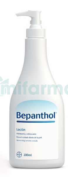 Bepanthol Locion Hidratante Cuidado Diario de la Piel 200 ml