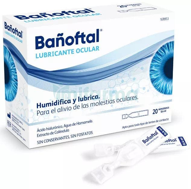 Banoftal Monodosis Lubricante Ocular 20 uds