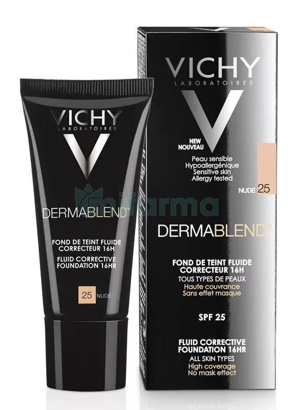 Vichy Dermablend Maquillaje Nude N. 25 SPF35 30 ml