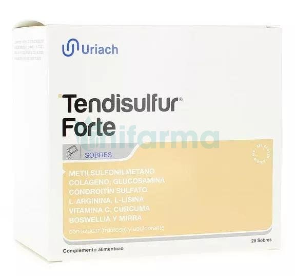 Tendisulfur Forte Uriach 28 Sobres
