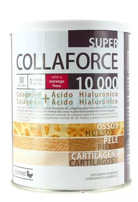 Super Collaforce 10000 Colageno y Ac.Hialuronico Dietmed 450gr