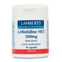 Lamberts L-Histidina HCI 500mg 30 Comprimidos