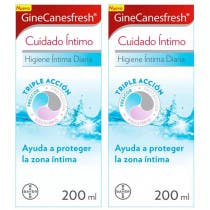 GineCanesfresh Gel Higiene y Cuidado Intimo Diario DUPLO 2x200ml