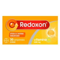 Redoxon Vitamina C y Defensas 1000MG 30 Comprimidos Sabor Limon