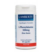 Lamberts L-Fenilalanina 500mg 60 Comprimidos