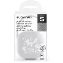 Suavinex Pacifier Holder Fox Gray