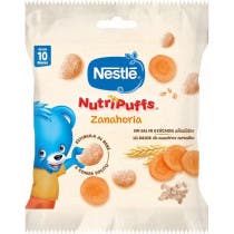 Nestle Bolsita NutriPuffs Zanahoria 10m 7 gr
