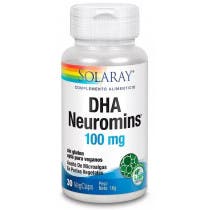 DHA Neuromins 100mg Solaray 30 Vegetable Pearls