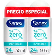 Sanex Zero Extra Control Desodorante Roll-On 2x50 ml