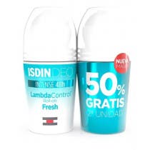 Pack Duplo Isdin Lambda Control Desodorante Roll On 50ml