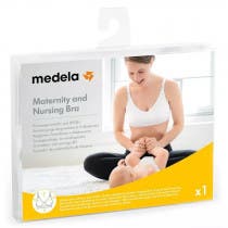 Medela Maternity and Nursing Bra White Size XL