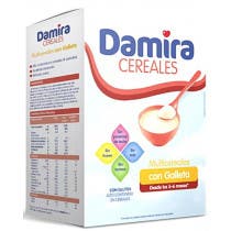 Damira Papilla 8 Cereales Con Galleta Maria FOS 6m 600 gr