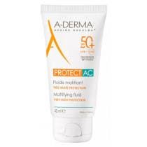 A-Derma Protect AC Fluido Matificante SPF50 Piel Grasa 40ml