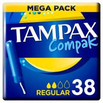 Tampax Tampones Compak Regular 38 uds