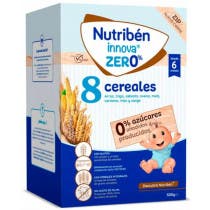 Nutriben Innova Papilla Zero de 8 Cereales 6m 500 gr