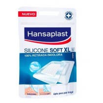 Apositos Silicona Soft Hansaplast 5uds 72 x 50mm
